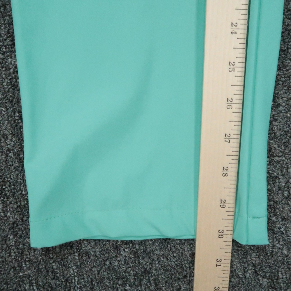 Greyson Pants Mens 35x32 Green Blue Performance Montauk Trouser Golf Straight - Picture 9 of 12